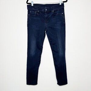 R13 Relaxed Skinny Jeans | Size 27 | Dark Wash